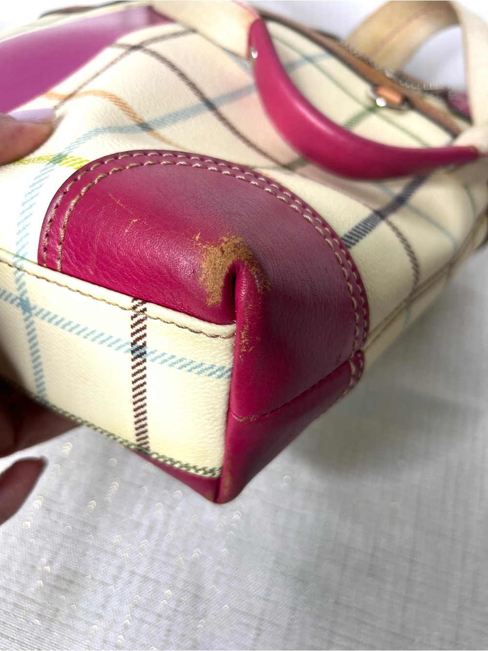 Coach Heritage Tattersall Tote Bag Plaid Pink Project Bag
F14790. - Picture 10 of 16